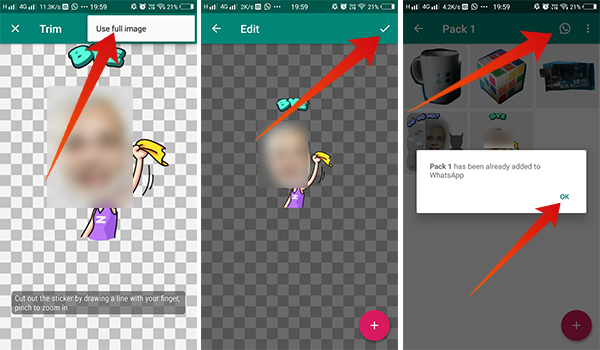 An Ultimate Guide to Use and Create WhatsApp Stickers - MashTips