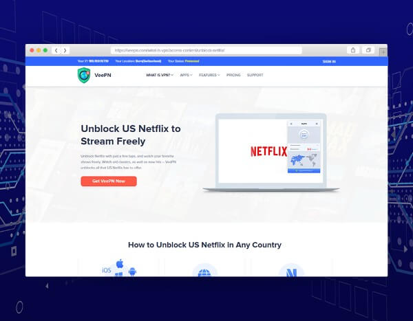 VeePN Review   1 Choice for Netflix Fans - 37