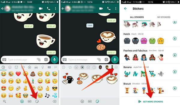 How to get more WhatsApp Sticker Packs