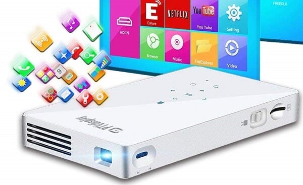 PTVDISPLAY Portable Mini Projector