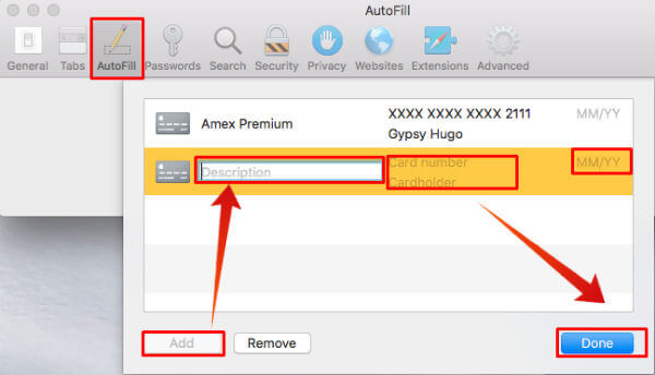 AutoFill in Safari on Mac  How to setup and enable it for passwords - 5