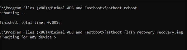 Flash TWRP Recovery using ADB