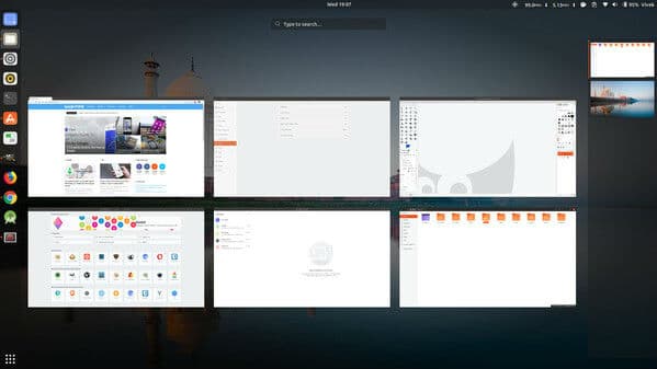 GNOME Linux Desktop Environment