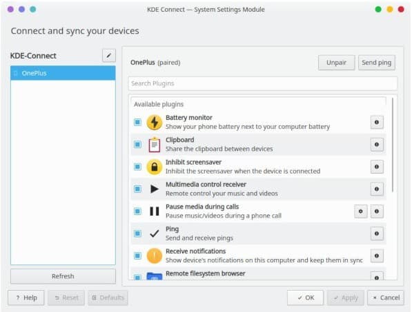 How To Sync Android Device and Linux PC With KDE Connect - 47