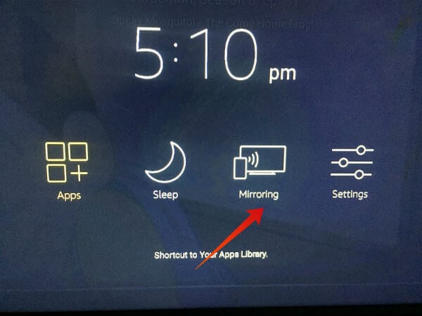 Amazon Firestick Mirror Setting