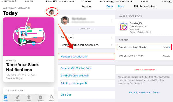 Learn How to Cancel App Store Subscription on iOS to avoid Autorenewal - 96