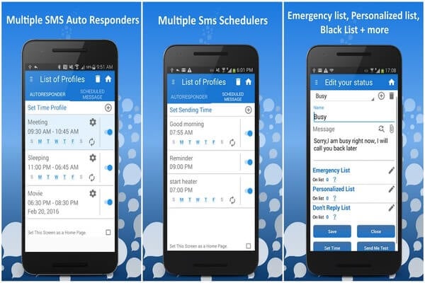 AutoResponder (SMS Auto Reply) + SMS Scheduler