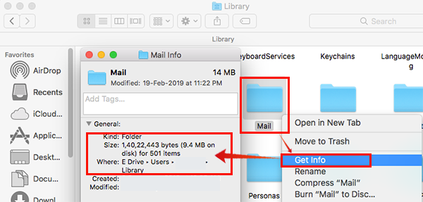 How to Free up Storage Space of Mac Mail App  - 82