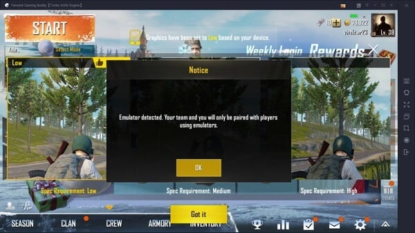 Play PUBG Mobile on PC With Tencent Gaming Buddy - 64