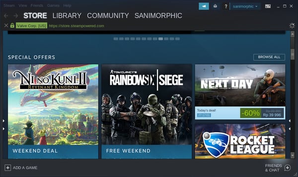 Steam on Linux