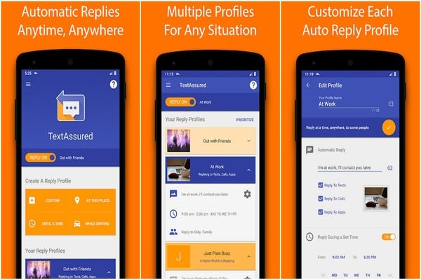 Best Automatic Reply Apps for Android - TextAssured