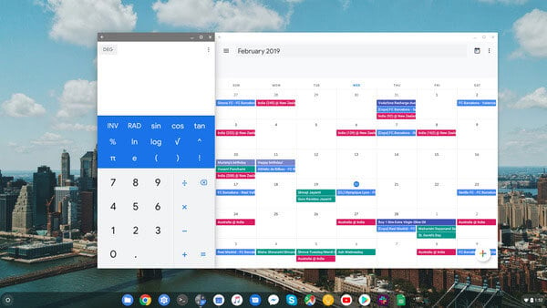 calculator calendar and other tools
