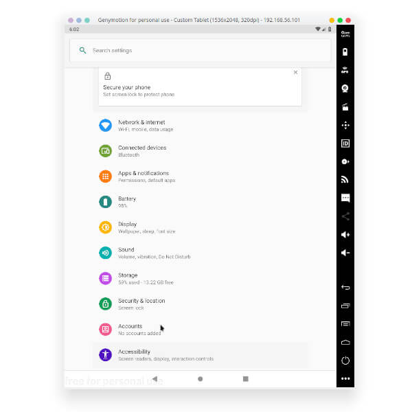 Genymotion Android Emulator