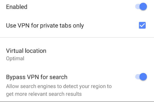 opera with vpn turned on so slow