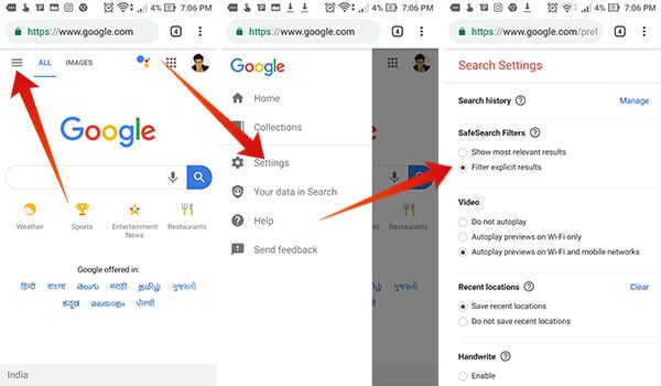 How to Force or Lock Google SafeSearch to Filter Adult Content - MashTips