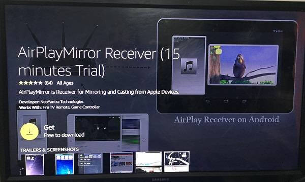 Airplay receiver cast mac to tv