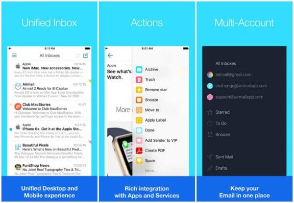 Best Email Apps for iPhone   iPad   Google Inbox Alternatives - 29