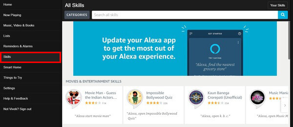 How to Enable Alexa Skills on Amazon Echo - 6