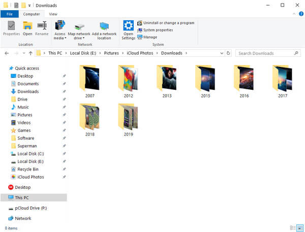 Download Photos from iCloud All At Once On Any PC - 71