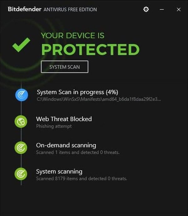 bitdefender antivirus malware