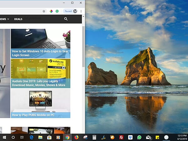 Duet Display Windows 10 Desktop on iPad