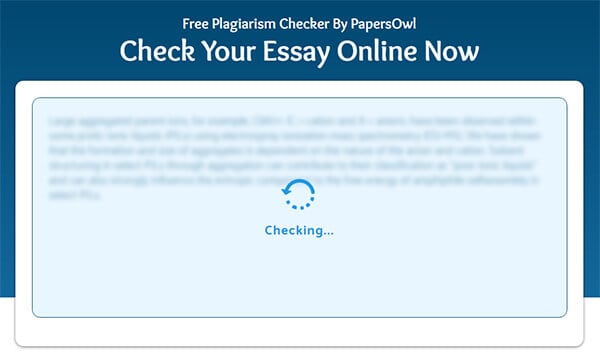 Free Plagiarism Checker By PapersOwl