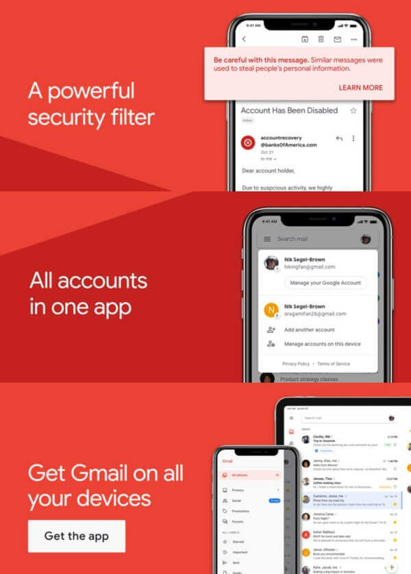 Gmail for iPhone and iPad