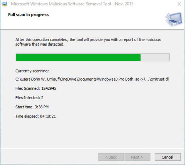 Microsoft Malicious Software Removal Tool instal the last version for windows