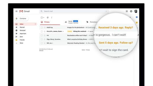 Nudge Option for Gmail