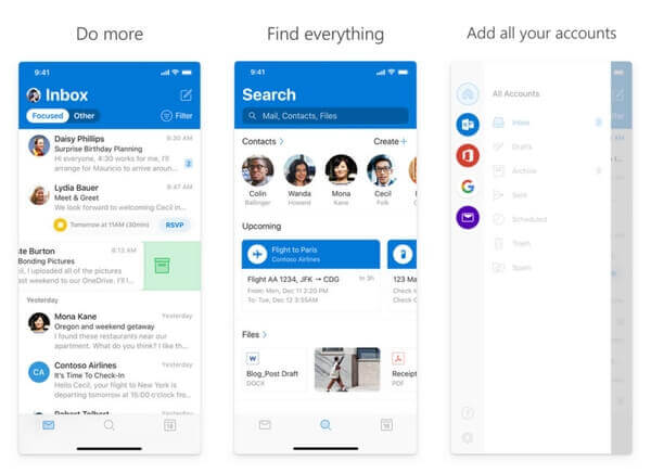 Outlook - Best free email app for iPhone and iPad