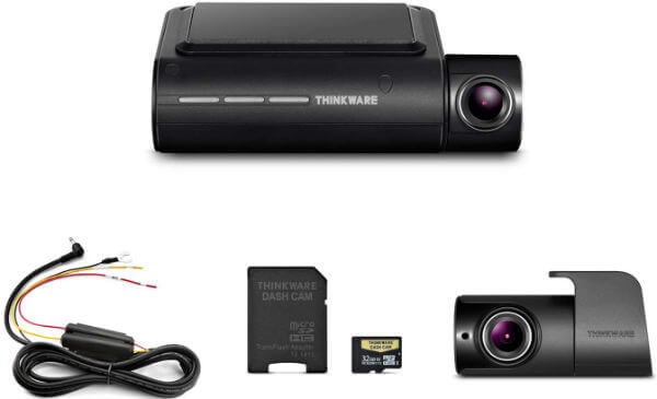 Thinkware F800 Pro Dash Cam Front and Rear