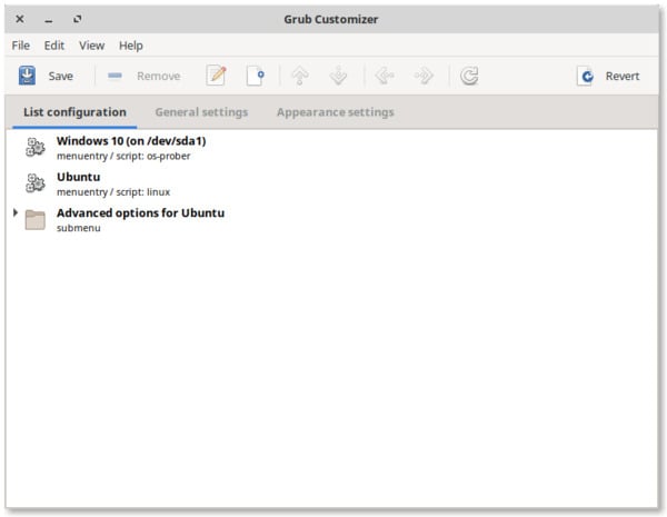 How to Edit GRUB with GRUB Customizer - 89