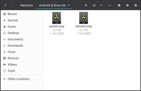 Android Q beta GSI for project treble devices