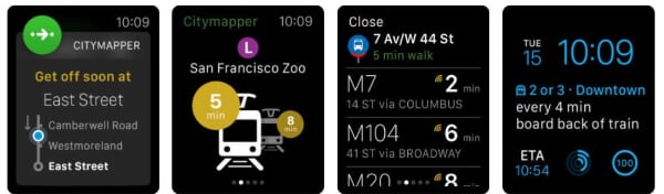 Citymapper Transit Navigation Apple Watch App