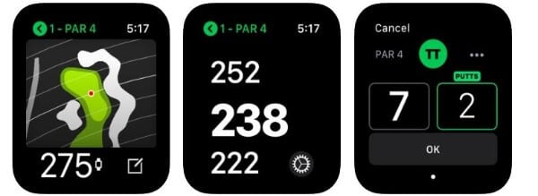 apple watch 4 golf app