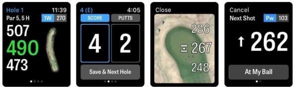 best golf gps apple watch app