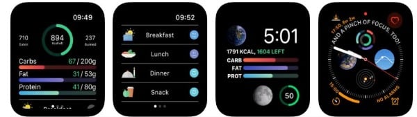 Lifesum health app for Apple Watch