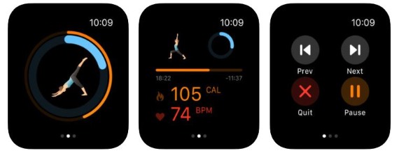 Pocket Yoga app for Apple Watch