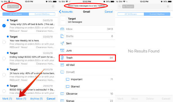 Here S How To Delete Multiple Emails On Your Iphone Or Ipad