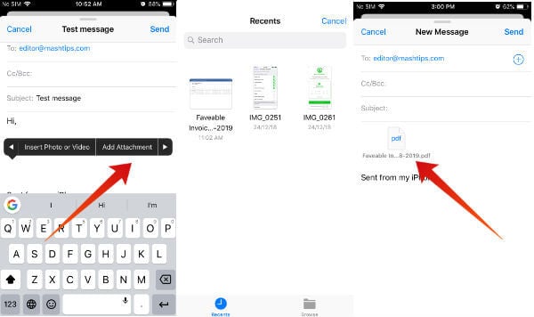 How to attach files and photos to the Mail app on iPhone and iPad