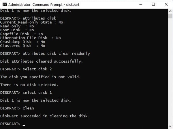 remove write protection from a write protected USB