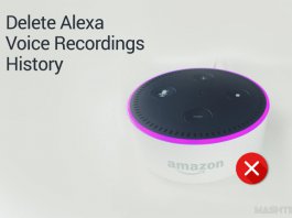 How to Delete Alexa Voice Recording History