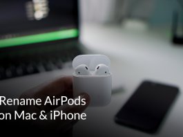 How to rename AirPods on Mac and iPhone