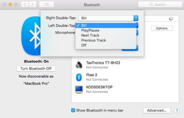 how to connect airpods to mac