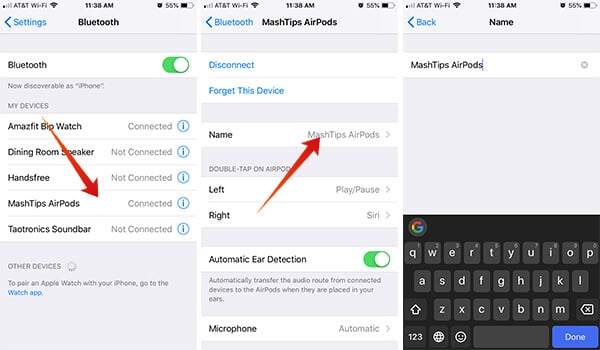 How to Rename AirPods on Mac and iPhone  - 45