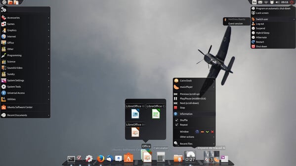 Best Linux Docks: Cairo Dock