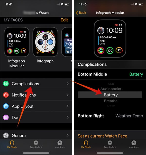 How to Check Battery on Apple Watch - 93