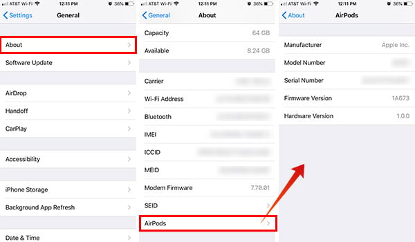 How to Check Version or Update AirPods Firmware - 17