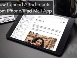 Mail Attachments iPhone iPad