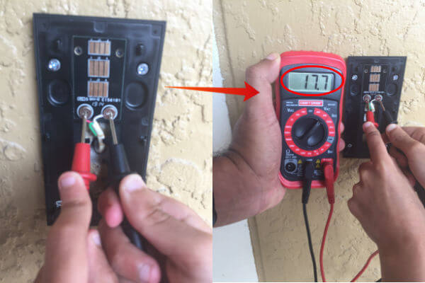 Ring Bell Panel Voltage